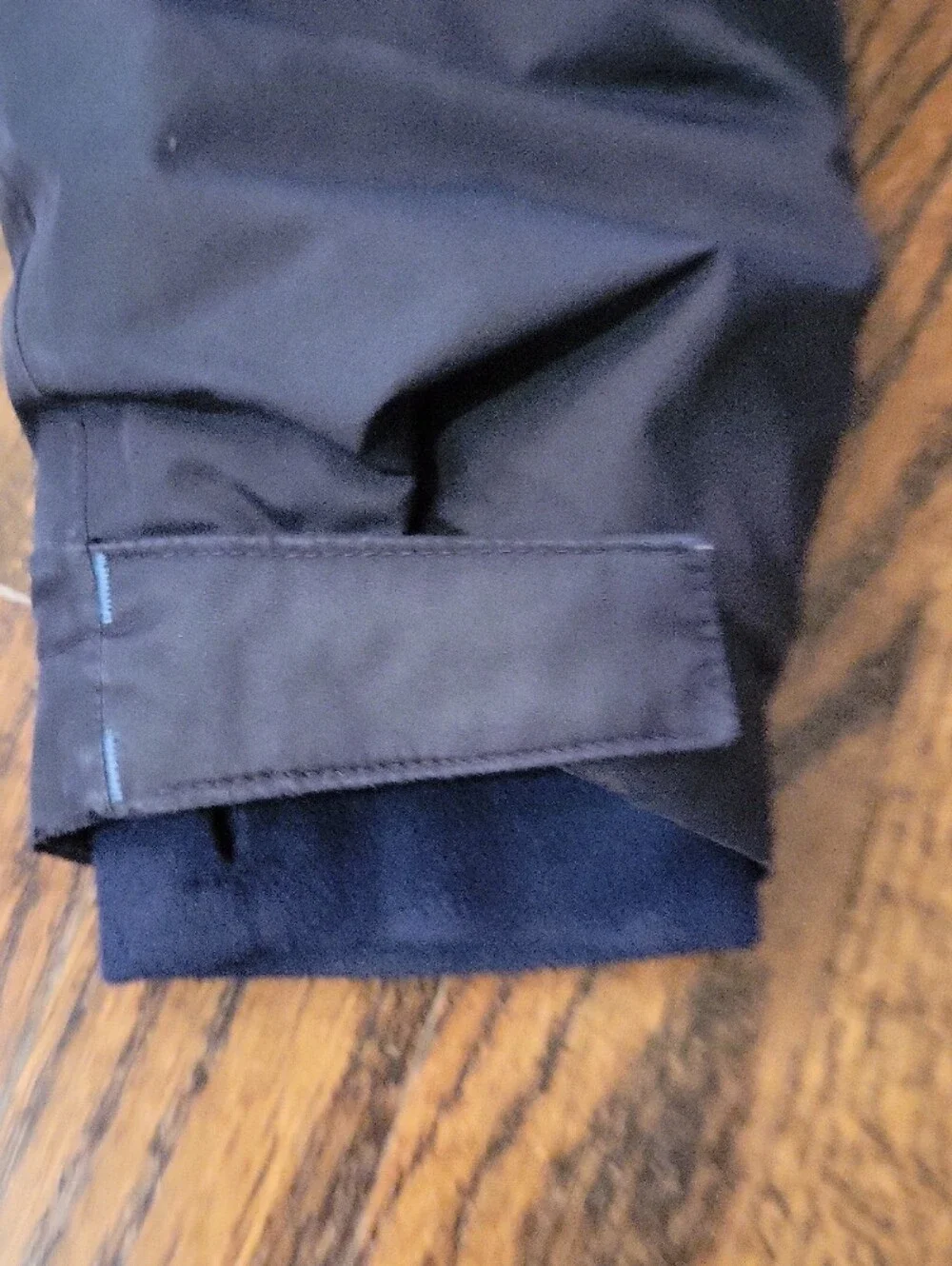 Lands' End Navy Hooded Puffer Coat for Kids